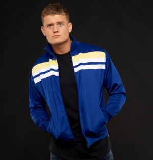 Blue Casual Jacket